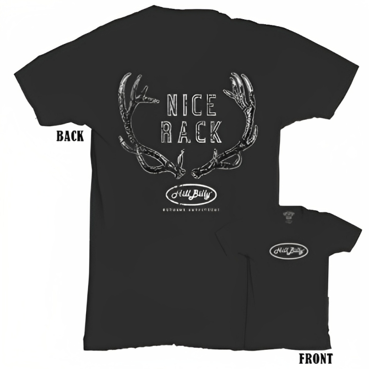 Men's Black Nice Rack Shirt Country Clad Clothing